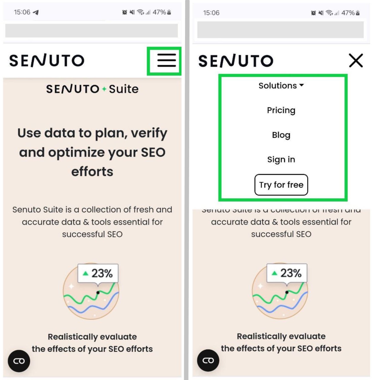 Senuto (mobile)