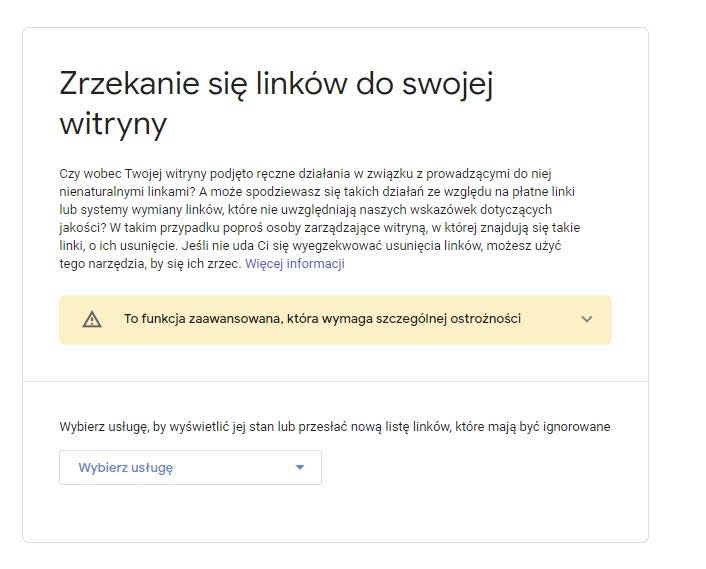 negatywne skutki linkowania